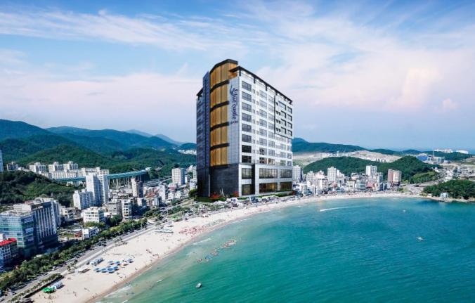 Songjeong Blue Castle Hotel Busan Exterior foto